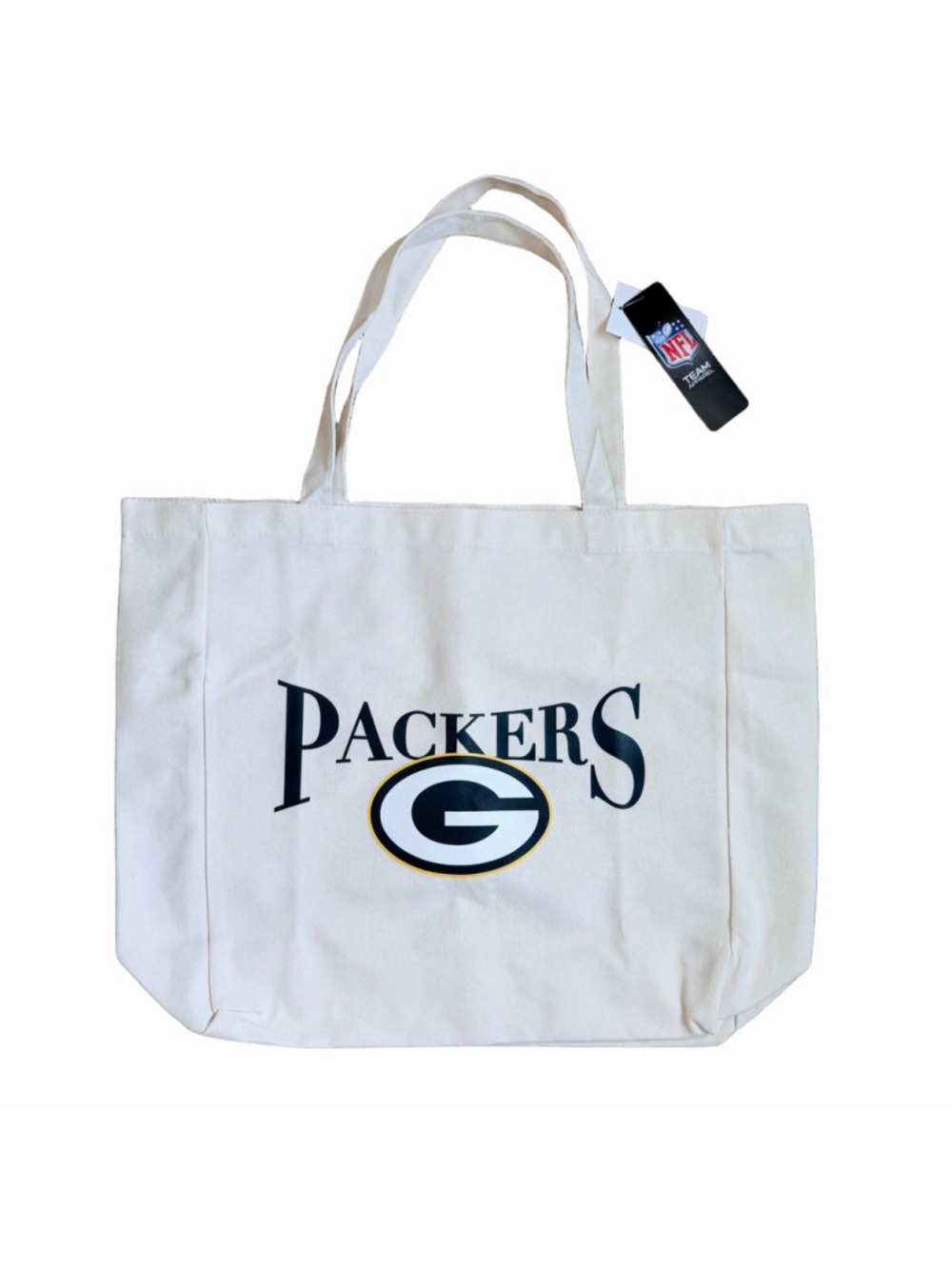 NFL New Green Bay Packers Reusable Canvas Tote Bag Sports Team